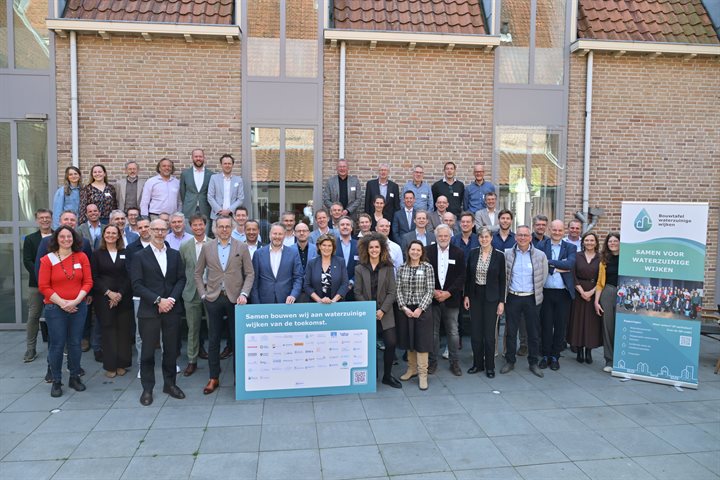 Persfoto Waterzuinige Wijken